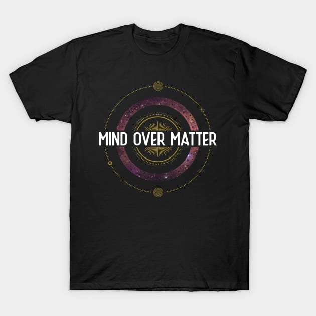 Mind Over Matter Celestial Mystic Witch T-Shirt by bestcoolshirts